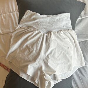 Women's White Shorts